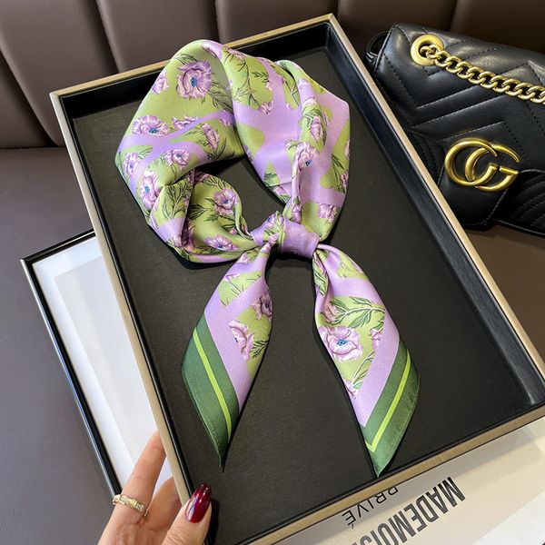 spring and autumn french romantic retro purple silver lotus flower summer silk twill silk 70 kerchief scarf professional female, Blue;gray
spring and autumn french romantic retro purple silver lotus flower summer silk twill silk 70 kerchief scarf professional female, Blue;gray
