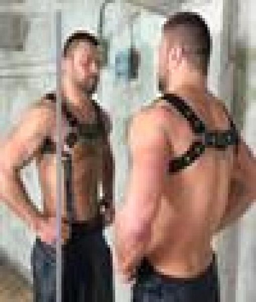 pu leather harness for men cross body bondage garter belt suspenders straps fetish nightclub belts cummerbunds1918843, Black;brown
pu leather harness for men cross body bondage garter belt suspenders straps fetish nightclub belts cummerbunds1918843, Black;brown