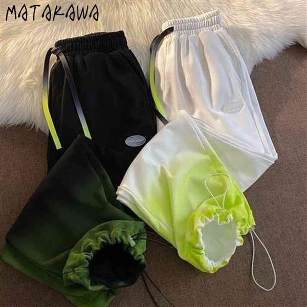 drawstring sports pants women spring and summer straight woman drape gradient color ins casual 210506, Black;white
drawstring sports pants women spring and summer straight woman drape gradient color ins casual 210506, Black;white