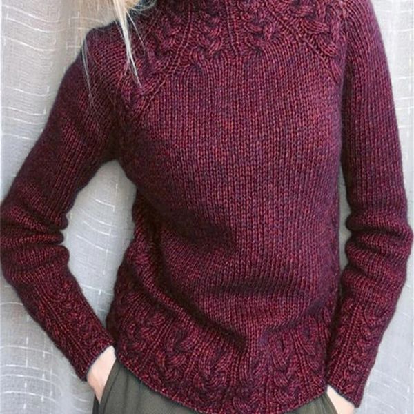 european and american-style selling sweater solid color ma hua wen sweater knit sweater women's 201128, White;black
european and american-style selling sweater solid color ma hua wen sweater knit sweater women's 201128, White;black