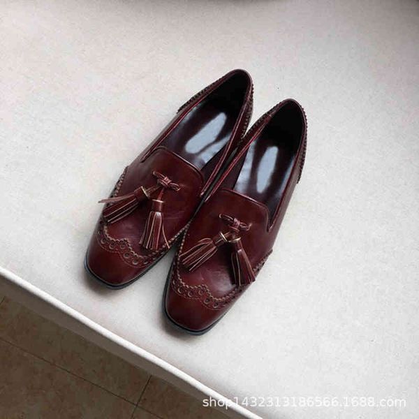 dress shoes spring british style small leather shoes, tassel, square head, shallow mouth, flat sole, casual single shoe fashion, Black
dress shoes spring british style small leather shoes, tassel, square head, shallow mouth, flat sole, casual single shoe fashion, Black