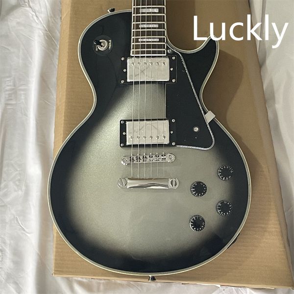 in stock custom lp electric guitar white silver pink black edge can be customized as required guitarra guitars
in stock custom lp electric guitar white silver pink black edge can be customized as required guitarra guitars