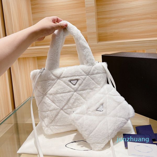 designer- women lambs wool tote bag mini lambswool fur totes handbags soft woolen handbag with coin purse wallet luxurys bags
designer- women lambs wool tote bag mini lambswool fur totes handbags soft woolen handbag with coin purse wallet luxurys bags