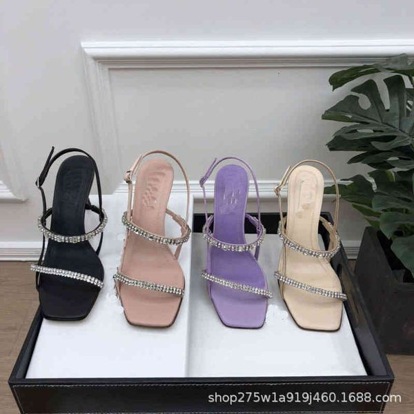sandals summer leisure fashion one line buckle thin heel high-heeled shoes hollow women's sandals, Black
sandals summer leisure fashion one line buckle thin heel high-heeled shoes hollow women's sandals, Black