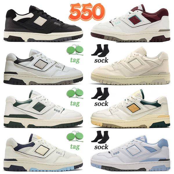 2022 new b550 bb550 mens women running shoes 550 cream black dore white grey aime leon dore green yellow rich paul unc panda oreo shadow men, White;red
2022 new b550 bb550 mens women running shoes 550 cream black dore white grey aime leon dore green yellow rich paul unc panda oreo shadow men, White;red