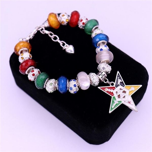 double nose new design young greek sorority order of eastern star oes beads bracelets masonic mason jewelry y200730207q, Black
double nose new design young greek sorority order of eastern star oes beads bracelets masonic mason jewelry y200730207q, Black