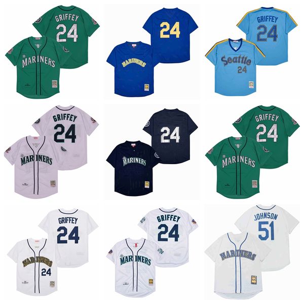1989 1995 1997 vintage baseball 24 ken griffey throwback jersey men 51 suzuki ichiro navy blue green white team color cool base pullover sti, Blue;black
1989 1995 1997 vintage baseball 24 ken griffey throwback jersey men 51 suzuki ichiro navy blue green white team color cool base pullover sti, Blue;black