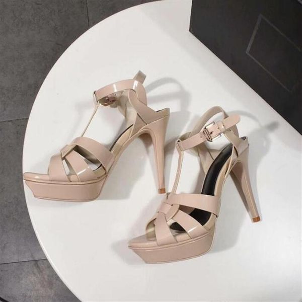 high heelstribute sandals patent soft open toe leather platform sandals luxury designer woman shoes metal buckle for dress shoes234b, Black
high heelstribute sandals patent soft open toe leather platform sandals luxury designer woman shoes metal buckle for dress shoes234b, Black