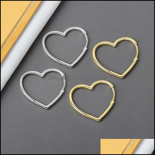 hoop hie earrings jewelry heart shape charm women sier color trendy earring vintage simple retro dh7ms, Golden;silver
hoop hie earrings jewelry heart shape charm women sier color trendy earring vintage simple retro dh7ms, Golden;silver