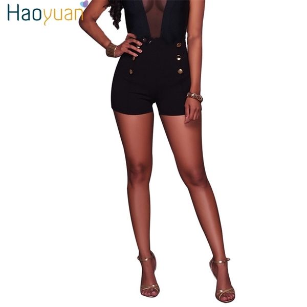 haoyuan shorts women 2017 summer casual femme back zippers red black white elastic short summer high waisted shorts q1110, White;black
haoyuan shorts women 2017 summer casual femme back zippers red black white elastic short summer high waisted shorts q1110, White;black