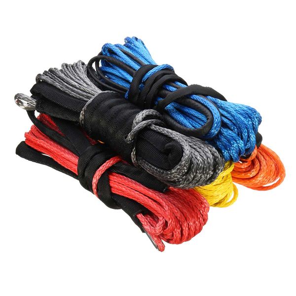 15m 5mm/5.5mm/6mm towing winch cable rope string line synthetic fiber 5500lbs/7000lbs/7700lbs for jeep atv utv suv 4x4 4wd
15m 5mm/5.5mm/6mm towing winch cable rope string line synthetic fiber 5500lbs/7000lbs/7700lbs for jeep atv utv suv 4x4 4wd