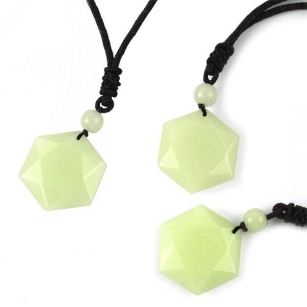 pendant necklaces charms glowing in the dark natural stone hexagram necklace star of lucky luminous women men couple jewelry, Silver
pendant necklaces charms glowing in the dark natural stone hexagram necklace star of lucky luminous women men couple jewelry, Silver