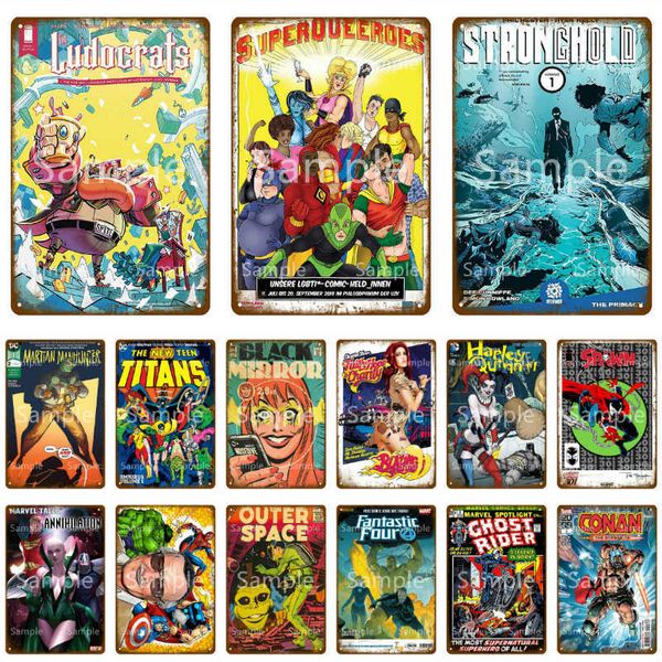 american comic metal tin sign wall sticker children bedroom baby room living room wall decor vintage metal poster
american comic metal tin sign wall sticker children bedroom baby room living room wall decor vintage metal poster