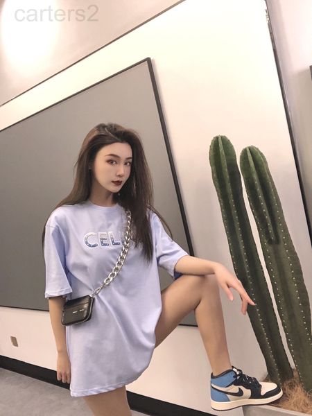 women's t-shirt designer ce home 22 early spring new lettered short sleeve printed t-shirt comfortable loose simple casual piece t35q, White
women's t-shirt designer ce home 22 early spring new lettered short sleeve printed t-shirt comfortable loose simple casual piece t35q, White