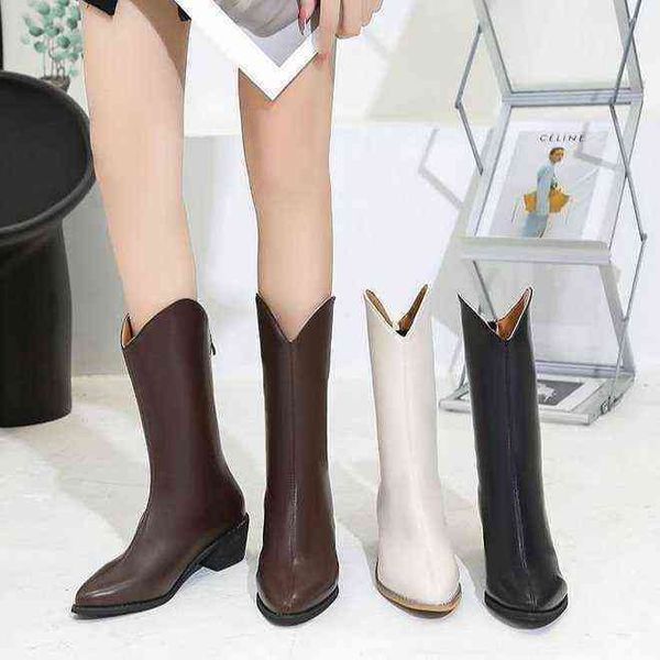 women boots 2022 autumn and winter pointed white cavalry medium heeled women's large 43 high western cowboy 0709, Black
women boots 2022 autumn and winter pointed white cavalry medium heeled women's large 43 high western cowboy 0709, Black