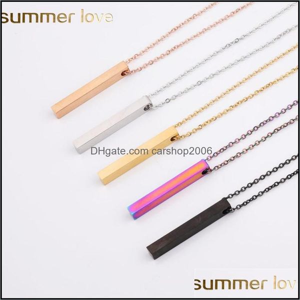 pendant necklaces pendants jewelry polished stainless steel blank bar geometric square vertical long necklace diy customize 5 drop deliver, Silver
pendant necklaces pendants jewelry polished stainless steel blank bar geometric square vertical long necklace diy customize 5 drop deliver, Silver