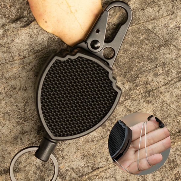 keychains lanyards locking retractable keychain with belt clip steel wire rope tactical anti lost pull recoil return id holder reel badge ke, Silver
keychains lanyards locking retractable keychain with belt clip steel wire rope tactical anti lost pull recoil return id holder reel badge ke, Silver