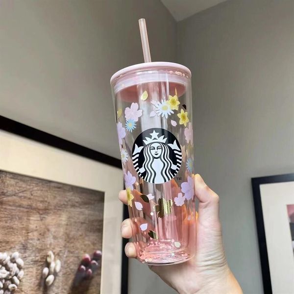 starbucks pink sakura goddess double glass straw cup large capacity drinking cup 591ml277f
starbucks pink sakura goddess double glass straw cup large capacity drinking cup 591ml277f