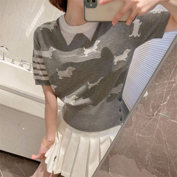 71% off 2022 summer trendy men's and women's clothing early spring new college style jacquard dog pattern pullover thin wool knitt, White
71% off 2022 summer trendy men's and women's clothing early spring new college style jacquard dog pattern pullover thin wool knitt, White