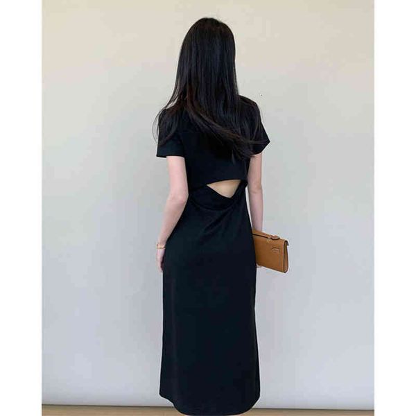 casual dresses hollow back design short sleeved dress summer solid color versatile classic casual t-dress tn8y, Black;gray
casual dresses hollow back design short sleeved dress summer solid color versatile classic casual t-dress tn8y, Black;gray