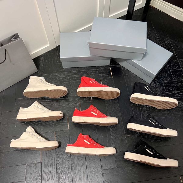2022 designers vintage distressed canvas shoes men mens paris high wash old effect vulcanized sole half slippers black white red rubber snea
2022 designers vintage distressed canvas shoes men mens paris high wash old effect vulcanized sole half slippers black white red rubber snea