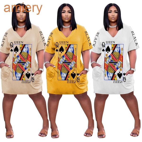 plus size s-5xl womens causal dresses print spade q playing card dress short sleeve one piece skirt 3xl 4xl, Black;gray
plus size s-5xl womens causal dresses print spade q playing card dress short sleeve one piece skirt 3xl 4xl, Black;gray