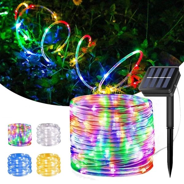 solar rope lamps 100leds 33ft 50leds 16.5ft 2 or 8 lighting modes outdoor waterproof strip light white bule warm white
solar rope lamps 100leds 33ft 50leds 16.5ft 2 or 8 lighting modes outdoor waterproof strip light white bule warm white