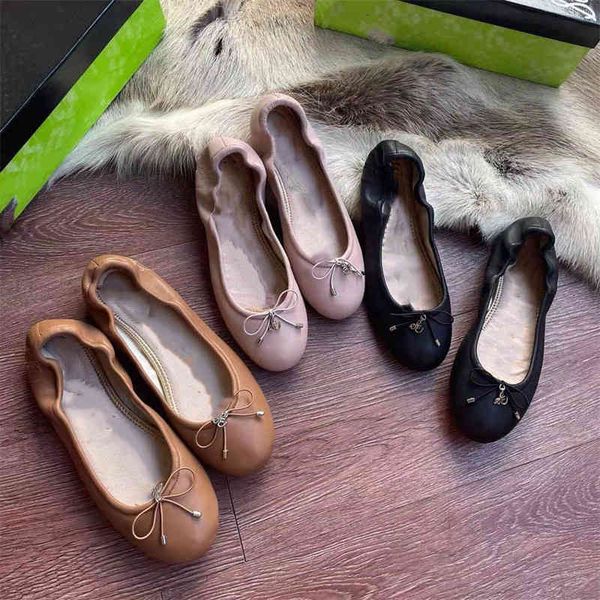 sandals sam leather ballet shoes small fragrance flat bottom dance bow round head soft scoop driver, Black
sandals sam leather ballet shoes small fragrance flat bottom dance bow round head soft scoop driver, Black