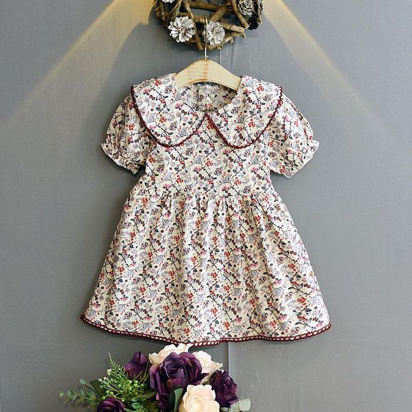 girl's dresses summer girls' dress pastoral style retro color lapel floral baby sweet princess kids children's clothing for g, Red;yellow
girl's dresses summer girls' dress pastoral style retro color lapel floral baby sweet princess kids children's clothing for g, Red;yellow
