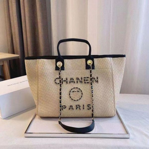 designer fashion luxury beach bags large ch linen woven women evening handbag straw knitting shoulder portable brand classic female big capa
designer fashion luxury beach bags large ch linen woven women evening handbag straw knitting shoulder portable brand classic female big capa