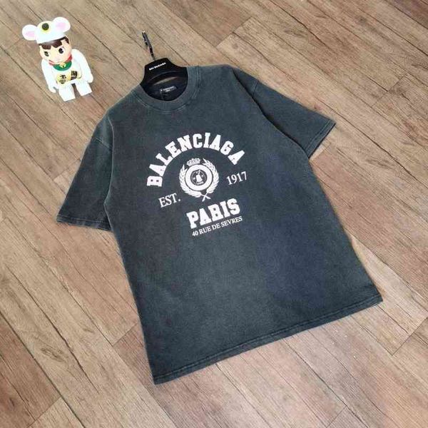 2022 designer bal t shirt 335076060903 paris crown wash grey t-shirt, White;black
2022 designer bal t shirt 335076060903 paris crown wash grey t-shirt, White;black