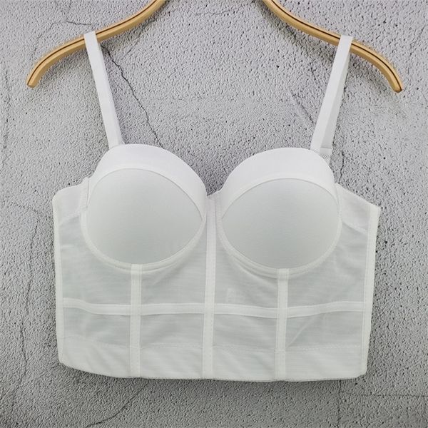 arrival women's corset bustier bra cropped vest lingerie full cup night club party 220316, White
arrival women's corset bustier bra cropped vest lingerie full cup night club party 220316, White