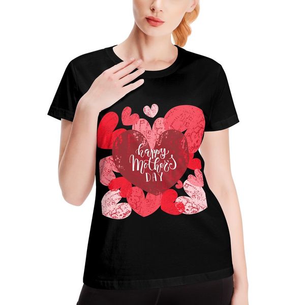 customize logo t shirt heat transfer print mama mother's day graphic short sleeve black cotton t shirts for women, White
customize logo t shirt heat transfer print mama mother's day graphic short sleeve black cotton t shirts for women, White