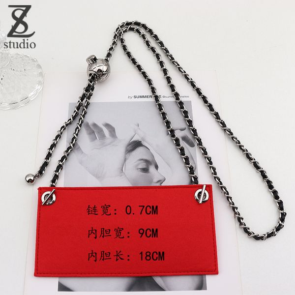 women bags wallet retrofit inner bladder adjustable gold bead chain lucchetto borsa di lusso, Black
women bags wallet retrofit inner bladder adjustable gold bead chain lucchetto borsa di lusso, Black