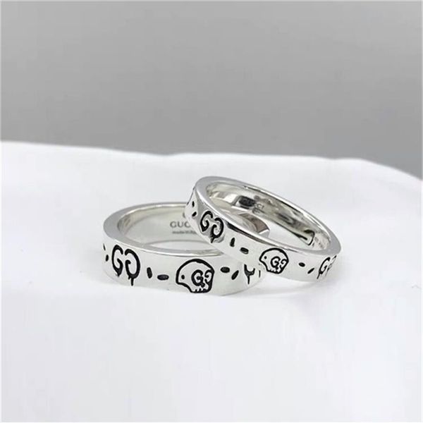 70% off designer jewelry double g ring elf ghost couple classic love fearless skull wide narrow version fashion190c, Silver
70% off designer jewelry double g ring elf ghost couple classic love fearless skull wide narrow version fashion190c, Silver