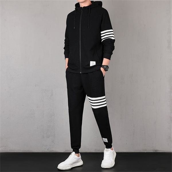 men sets tracksuit hoodiepants zipper stripe fashion casual outdoor sports jogging fitness sportswear men sweatshirt suit -6xl 220803, Gray
men sets tracksuit hoodiepants zipper stripe fashion casual outdoor sports jogging fitness sportswear men sweatshirt suit -6xl 220803, Gray
