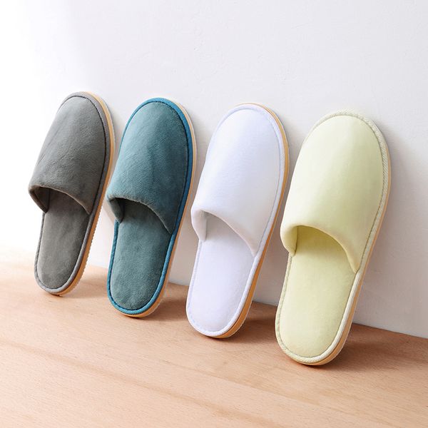 velvet l slippers men womentravel disposable cotton slippers home hospitality breathable soft spa guest slides, Black
velvet l slippers men womentravel disposable cotton slippers home hospitality breathable soft spa guest slides, Black
