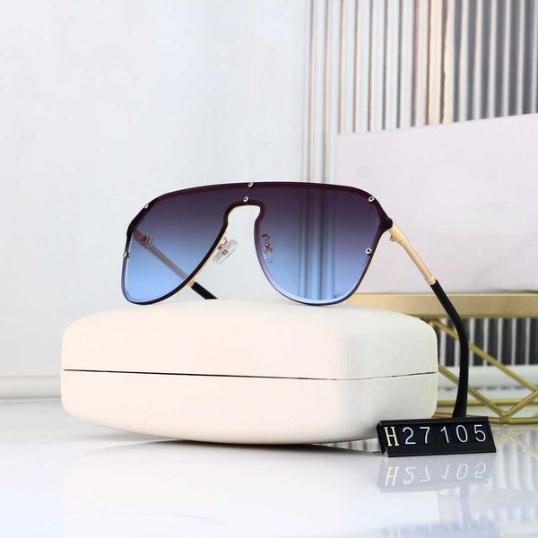 2023 sunglasses mens womens summer models 27105 uv-resistant pilot retro square plate full-frame fashion glasses random frame, White;black
2023 sunglasses mens womens summer models 27105 uv-resistant pilot retro square plate full-frame fashion glasses random frame, White;black