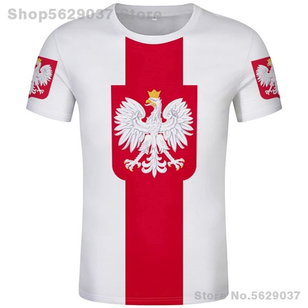 poland t shirt diy custom name number pol t-shirt nation flag pl republic polska polish country college print po clothes 220702, White;black
poland t shirt diy custom name number pol t-shirt nation flag pl republic polska polish country college print po clothes 220702, White;black