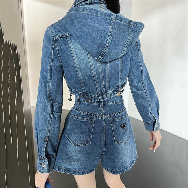 triangle badge womens jackets denim shorts fashion designer hooded jacket ladies short pant, White;black
triangle badge womens jackets denim shorts fashion designer hooded jacket ladies short pant, White;black
