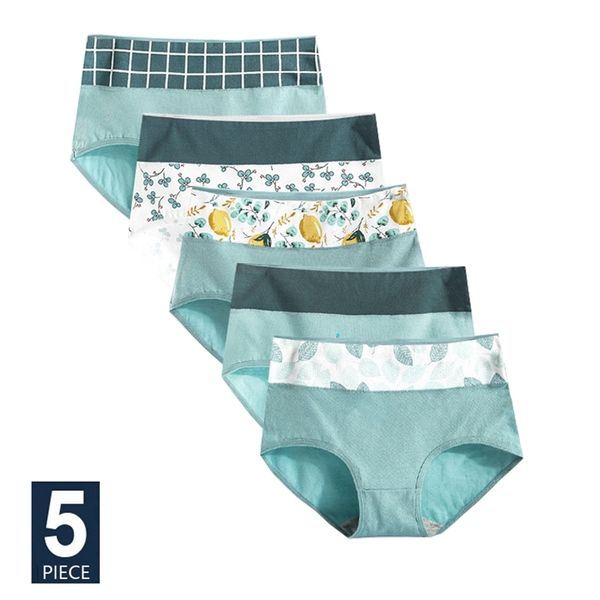 5pcs/set high waist women panties soft cotton seamless print comfort underwear body shaper female breathable lingerie 220426, Black;pink
5pcs/set high waist women panties soft cotton seamless print comfort underwear body shaper female breathable lingerie 220426, Black;pink