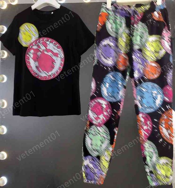 womens two piece pants pink graphic print fashion brand t-shirt with portrait trousers 2 piece sets luxury designer tracksuits women clothin, White
womens two piece pants pink graphic print fashion brand t-shirt with portrait trousers 2 piece sets luxury designer tracksuits women clothin, White