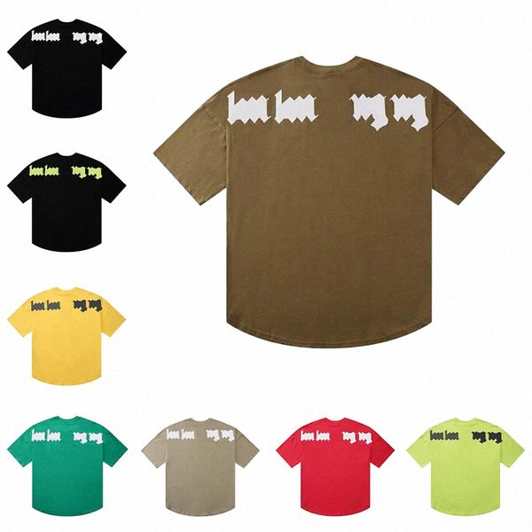 summer fashion palm tshirts mens womens designers t shirts spray letter cotton luxurious men clothes loose polos short sleeve tees i9lw#, White;black
summer fashion palm tshirts mens womens designers t shirts spray letter cotton luxurious men clothes loose polos short sleeve tees i9lw#, White;black
