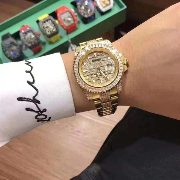 luxury men's brand date red face diamond watch men's automatic 3a sapphire 18k gold mechanical watch 3a quality luxu316f, Slivery;brown
luxury men's brand date red face diamond watch men's automatic 3a sapphire 18k gold mechanical watch 3a quality luxu316f, Slivery;brown