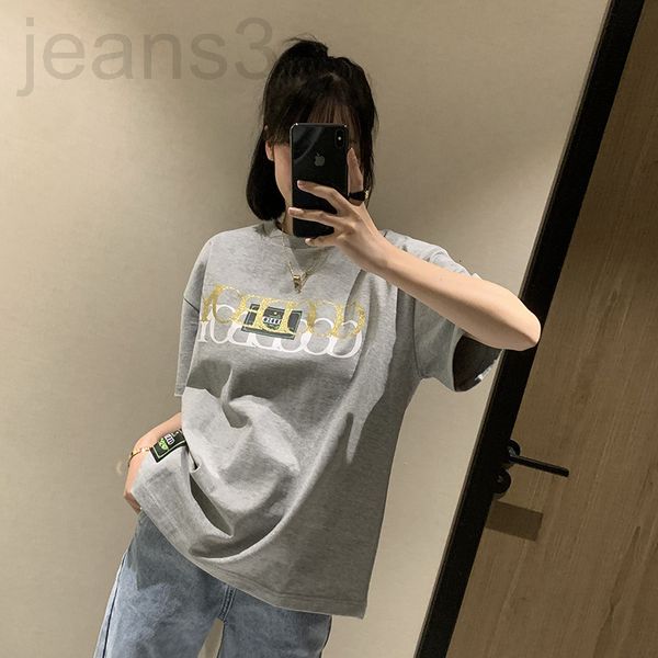 women's t-shirt designer 2022 early spring new xoxogoodboy letter printed round neck loose t-shirt short sleeves, White
women's t-shirt designer 2022 early spring new xoxogoodboy letter printed round neck loose t-shirt short sleeves, White