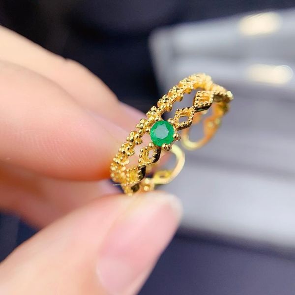 cluster rings shilovem 925 sterling silver real natural emerald classic fine jewelry wedding wholesale gift 3mm jcj03038925agml, Golden;silver
cluster rings shilovem 925 sterling silver real natural emerald classic fine jewelry wedding wholesale gift 3mm jcj03038925agml, Golden;silver