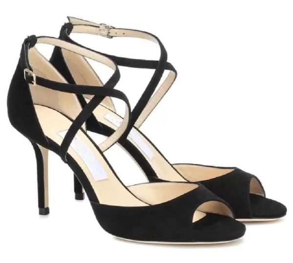summer fashion brands emsy sandals elegant women crossover straps high heels lady strappy glitter leather pumps party wedding with box eu 35, Black
summer fashion brands emsy sandals elegant women crossover straps high heels lady strappy glitter leather pumps party wedding with box eu 35, Black