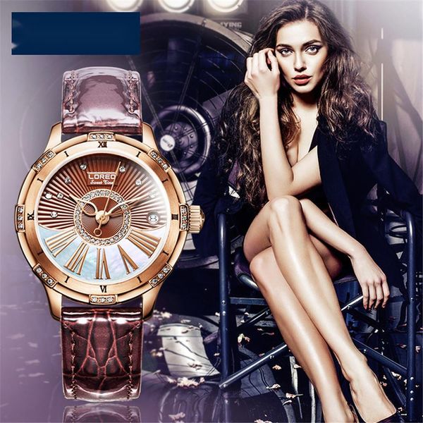 loreo lei-leo watch women's automatic mechanical fashion brands watch watches for mens men luxury brand, Slivery;brown
loreo lei-leo watch women's automatic mechanical fashion brands watch watches for mens men luxury brand, Slivery;brown