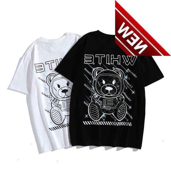 off fashion t- shirts t-shirts brand white co branded violence bear arrstyle short sleeve men's and women's same loose cotton t-sh, White;black
off fashion t- shirts t-shirts brand white co branded violence bear arrstyle short sleeve men's and women's same loose cotton t-sh, White;black