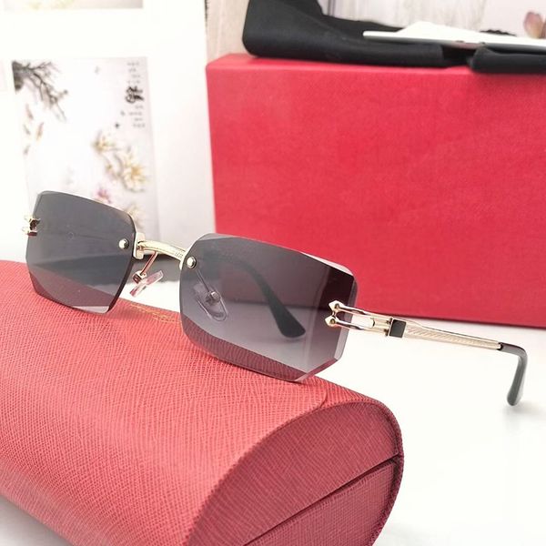 man designer glasses sunglass frames new c rimless square metal temple lens material men women casual hexagonal sunglasses spring hinge with, White;black
man designer glasses sunglass frames new c rimless square metal temple lens material men women casual hexagonal sunglasses spring hinge with, White;black